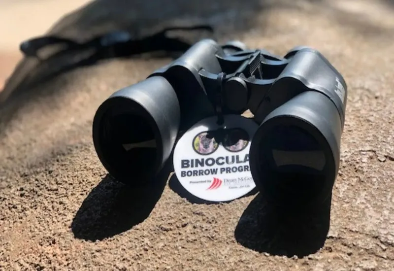OKC Zoo and Dean McGee Eye Institute Bring New Focus To Zoo With Binocular Borrow Program
